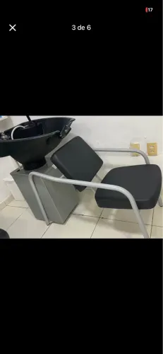 Lavatório de cabelo