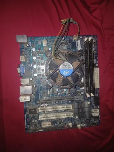 Kit placa mãe processador memória ssd