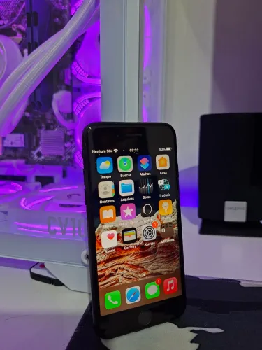 Iphone 7 preto (128gb) todo original