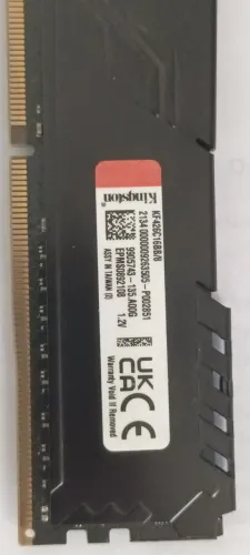 Memória 8g DDr4 Fury