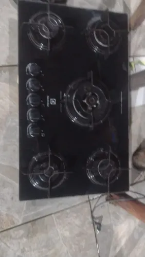 Cooktop 5 bocas funcionando perfeitamente.
