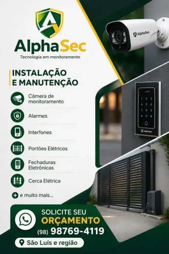 Instalação de Câmeras de monitoramento !