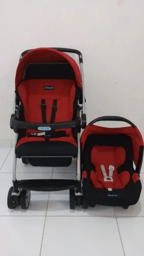 Kit Burigotto carrinho e Bebê Conforto