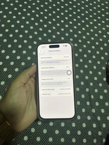 iPhone 15 128Gb - PASSO CARTAO ATE 18x