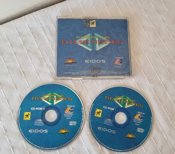 Antigo Jogo para PC - O Mestre das Dimensões 1996
