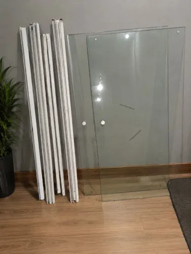 Janela de vidro 110x100