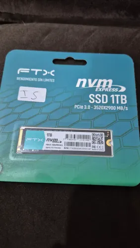 SSD nvme 1tb Leitura 3.520mb/s