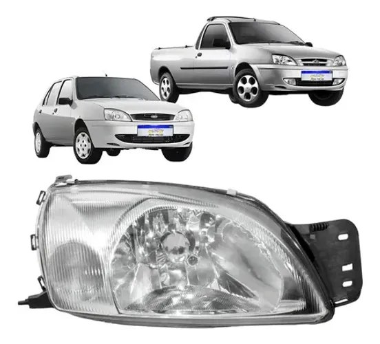 Farol Fiesta Courier 2000 2001 2002 2003 2004 2005 A 13 L.d Direito