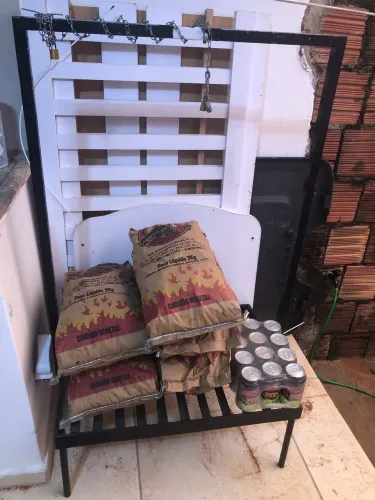 Expositor de carvão 