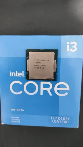 PROCESSADOR INTEL CORE I3 10105F Sem Cooler