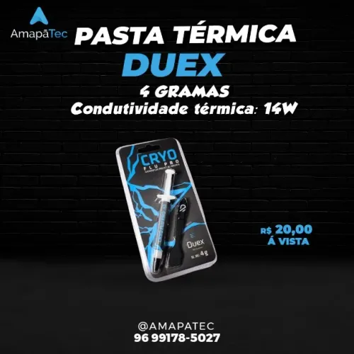 Pasta Termica Duex 4 Gramas 14wmk
