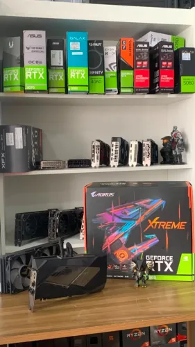 RTX 3080 10GB AORUS XTREME WATERFORCE (PEGO SUA PLACA NA TROCA)