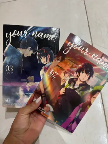 O volume 2 e 3 do mangá Your Name
