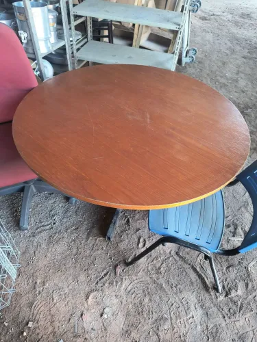 Mesa tampão redondo 