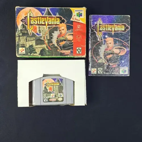 Castlevania 64 Gradiente Nacional Completo Nintendo 64 - N64
