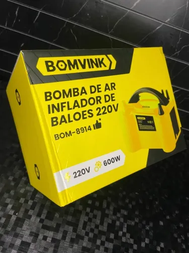 BOMBA DE AR INFLADOR DE BALÕES 220V 600W - BOMVINK BOM-8914