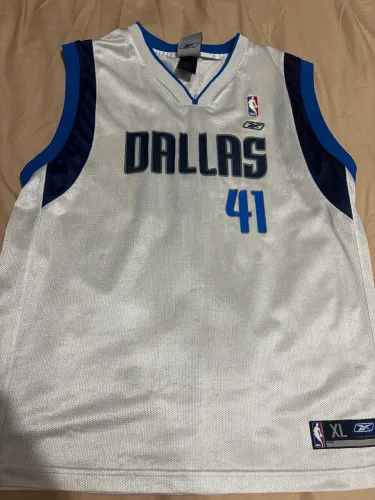 Camiseta NBA Dallas Mavericks Dirk Nowitzki #41 XL