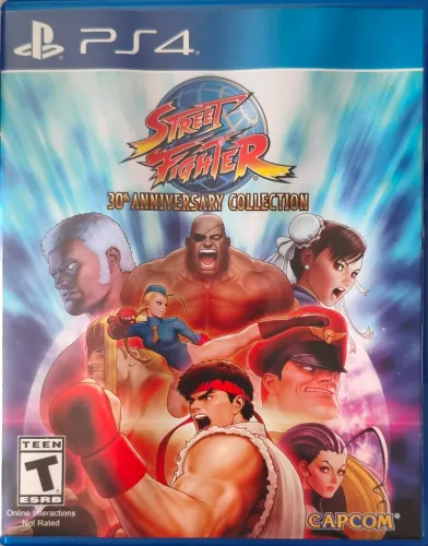 Jogo ps4 Street Fighter 30th Anniversary Collection 