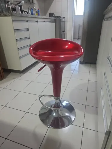 banqueta alta giratória tipo Bombo/Tulipa