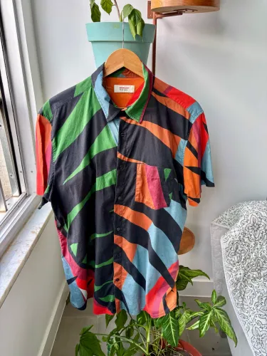 Camisa Osklen Manga curta 