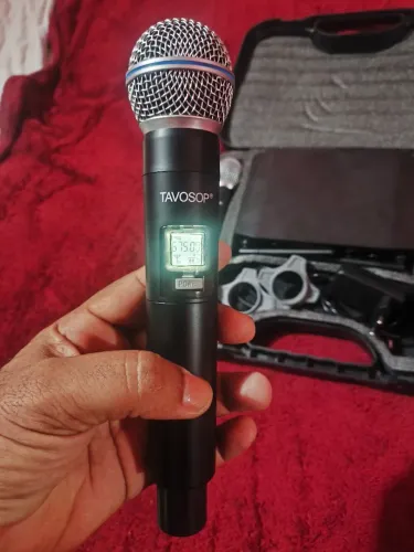 Vendo microfone sem fio