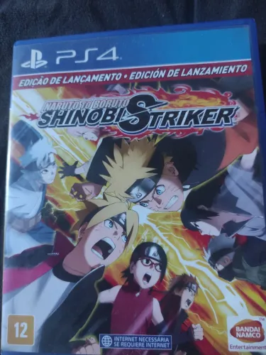 Naruto to Boruto Shinobi Striker PS4 - Mídia Física Edição de Lançamento