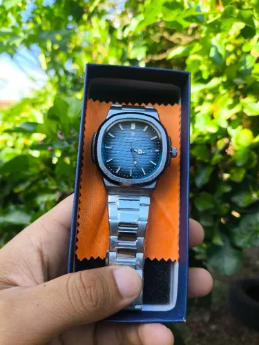 Relógio Masculino Elegante Exclusivo Aço Inoxidável