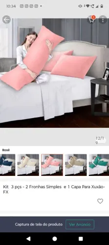 3 kit 2fronhas e 1 fronha de chuchao