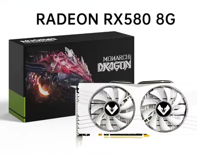 Placa de vídeo rx580 8gb