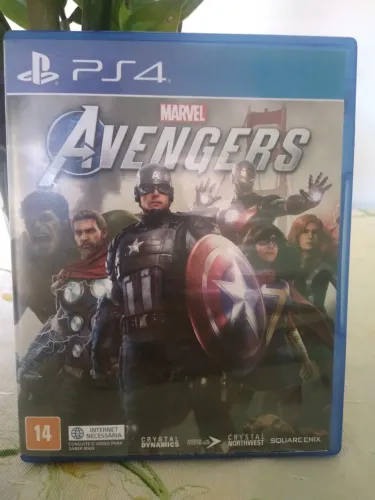 Marvel Avengers ps4 Mídia física