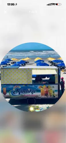 Vende-se carrinho de praia