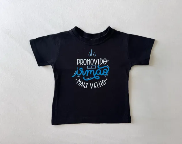 Camiseta Promovido a Irmão Mais Velho