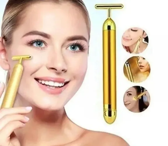 MASSAGEADOR FACIAL ELÉTRICO GOLD BM-C086