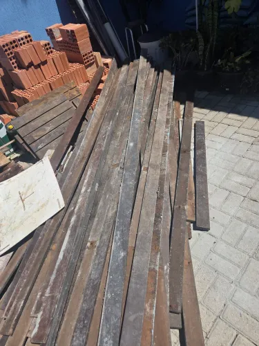 Deck de itauba 10cm X 3.3m usado 18 m²