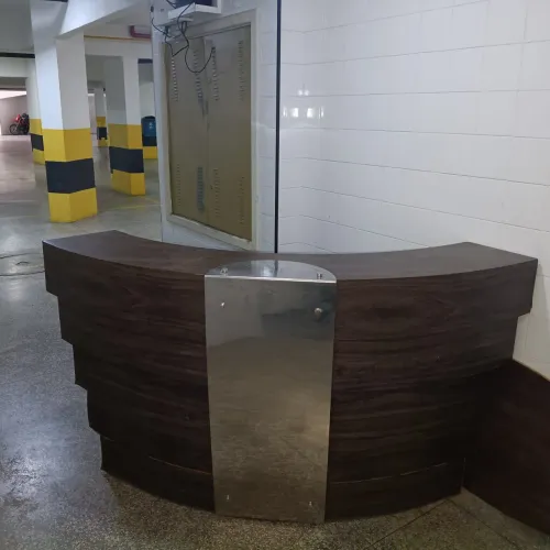 Balcão de recepção