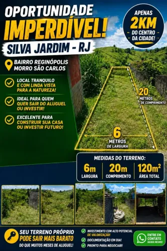 Terreno em Silva Jardim