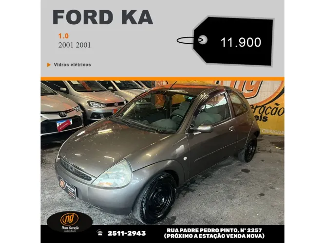 Ford KA 1.0 8v/1.0 8V ST Flex 3P 2001