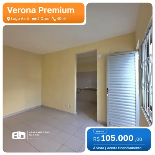 Verona Premium - 2 Quartos - Lago Azul