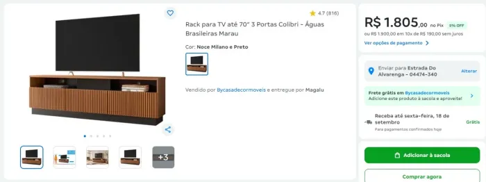 Rack de sala