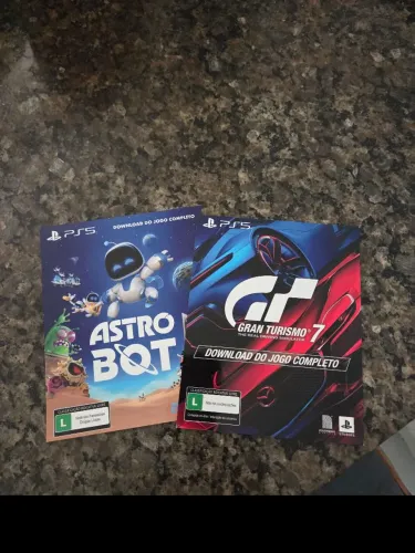 Astro Bot e Gran Turismo 7, jogos Playstation 5, PS5