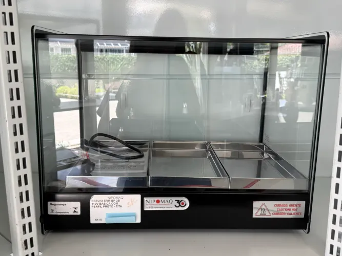 ESTUFA EVR BP 3BD BÁSICA COM PERFIL PRETO - TITÃ