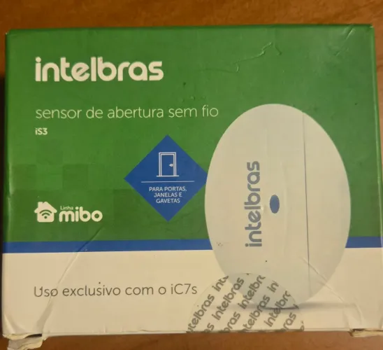 Sensor de abertura sem fio IS3 Intelbras