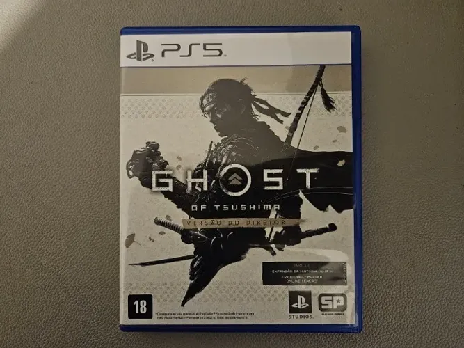 Jogo Ghost of Tsushima Versão do Diretor PS5 Mídia Física Original