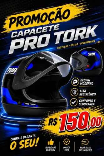 Capacete de MOTO NOVO R$ 149.90