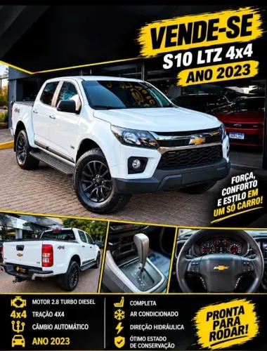 Chevrolet S10 Pick-up LT 2.8 TDI 4X4 CD Diesel AUT 2023