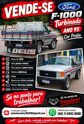 Ford F-1000 Super Diesel / Super Diesel Turbo 1995