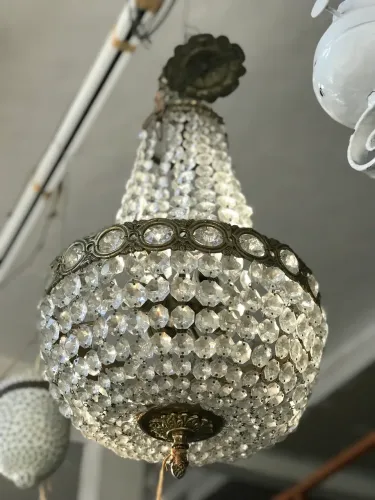 Lustre de cristal 71x34cm