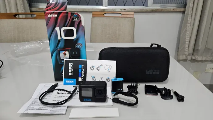 Gopro Hero 10 Black na caixa novinha
