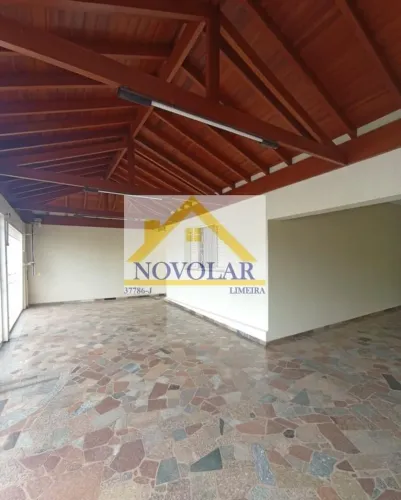 Casa para Locação em Limeira, Cidade Jardim, 3 dormitórios, 1 suíte, 3 banheiros, 3 vagas