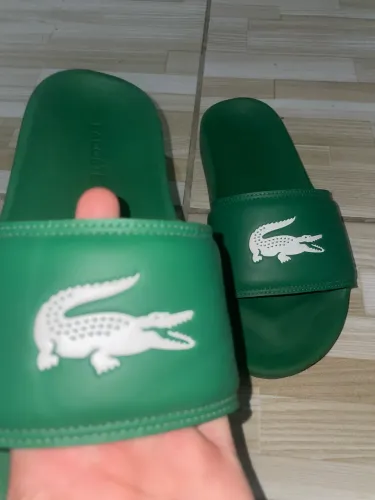 Sandália slide Lacoste original